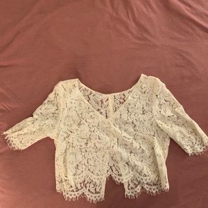 Jenny Yoo BHLDN Lace Top